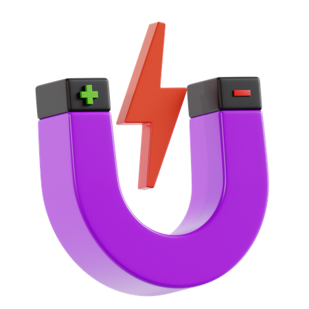 Attraction Power  3D Icon