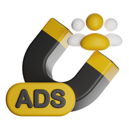 Attractive Marketing  3D Icon