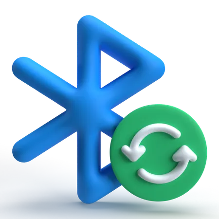 Atualizar bluetooth  3D Icon