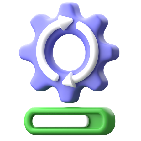 Atualização de software  3D Icon