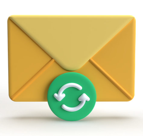 Atualizar e-mail  3D Icon