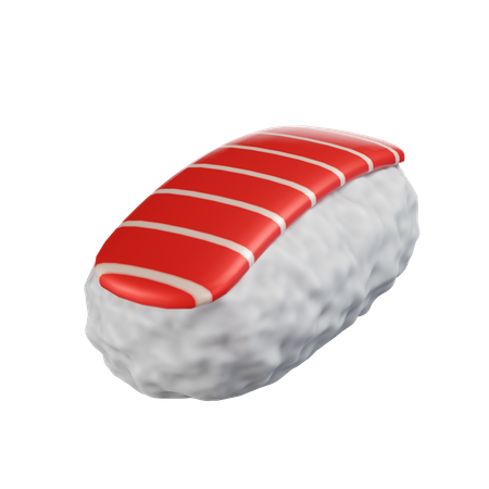 Sushi de nigiri de atum  3D Icon