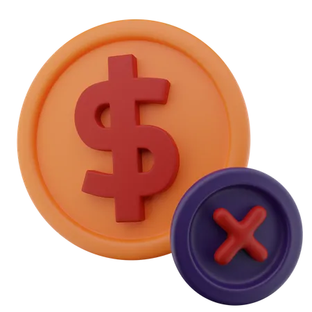 Aucune transaction  3D Icon