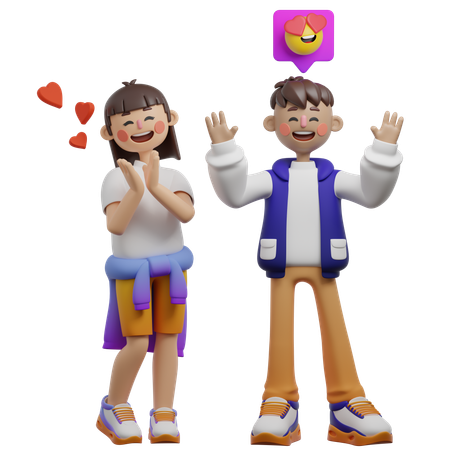Audience Reactions  3D Illustration