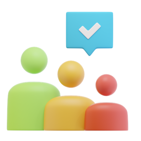 Audiencia  3D Icon