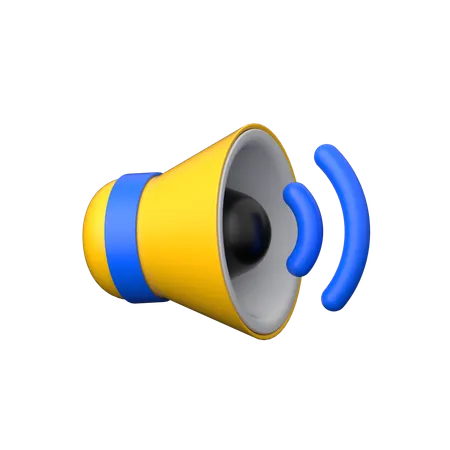 Audio  3D Icon