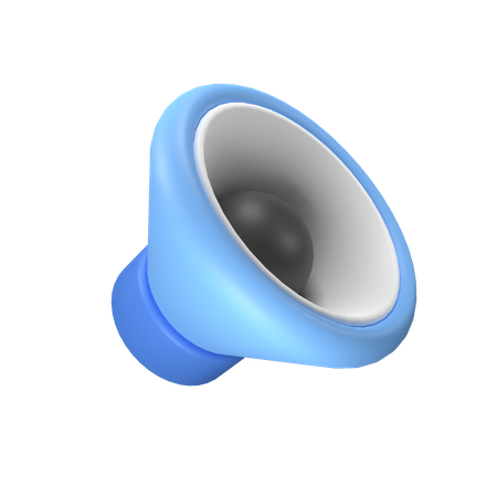 Audio  3D Icon