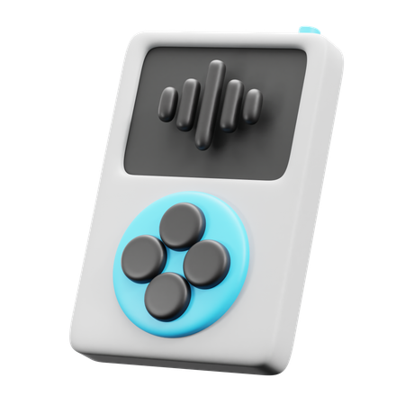 Audio  3D Icon