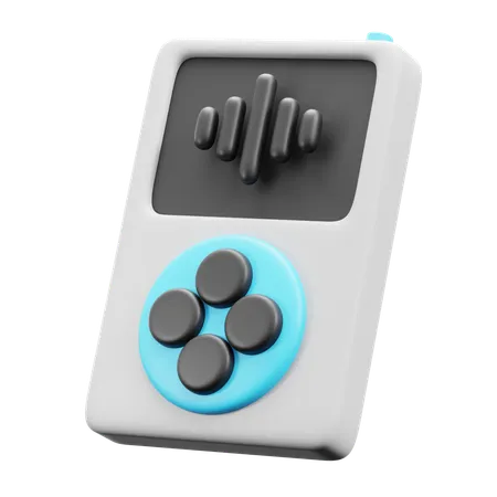 Audio  3D Icon