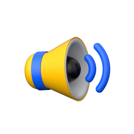 Audio  3D Icon