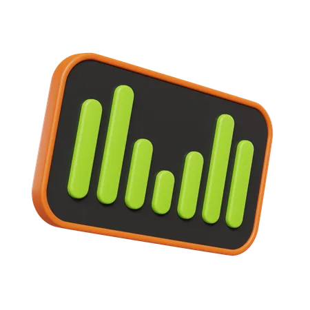 Audio  3D Icon