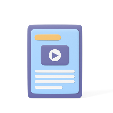 Audio  3D Icon