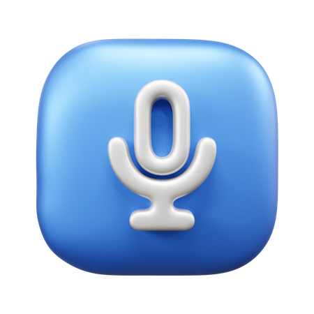 Audio  3D Icon