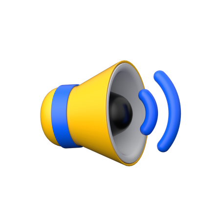 Audio  3D Icon