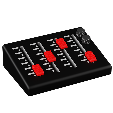 Audio Amplifier  3D Icon