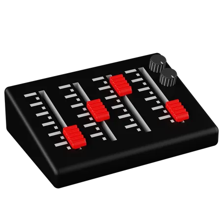 Audio Amplifier  3D Icon