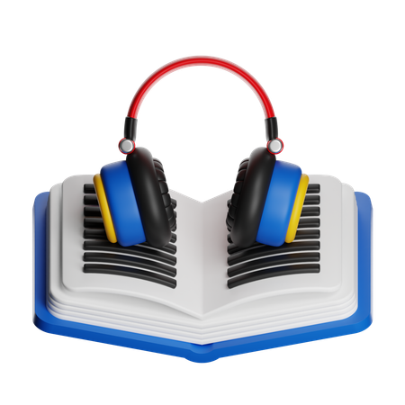Audio Book  3D Icon
