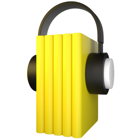 Audio Book  3D Icon