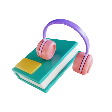 Audio Book  3D Icon