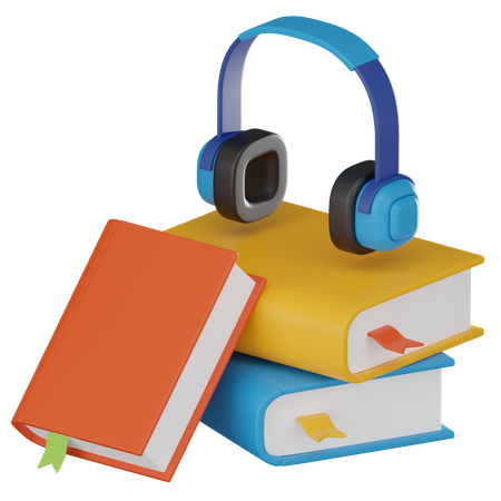 Audio Book  3D Icon