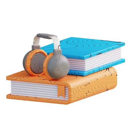 Audio Book  3D Icon