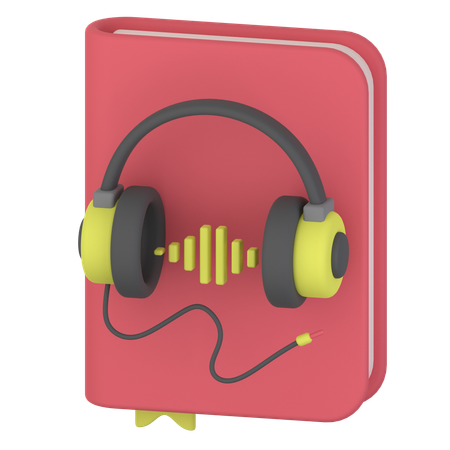 Audio Book  3D Icon