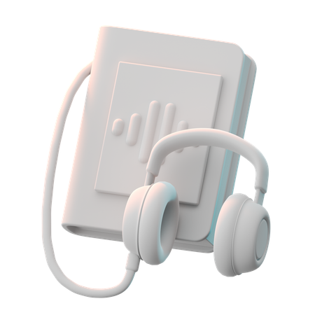 Audio Book  3D Icon