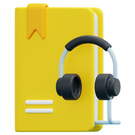 Audio Book  3D Icon