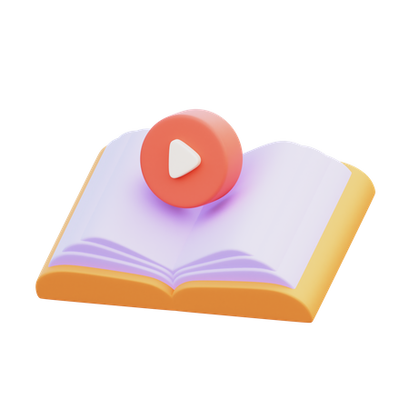 Audio Book  3D Icon