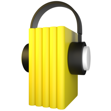 Audio Book  3D Icon