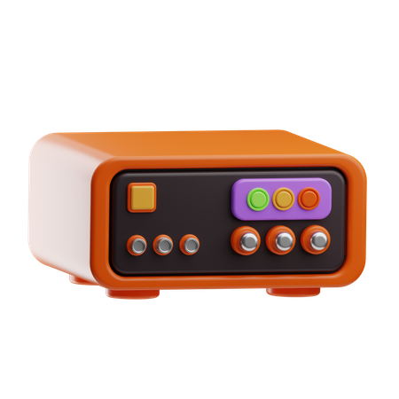 Audio Box  3D Icon