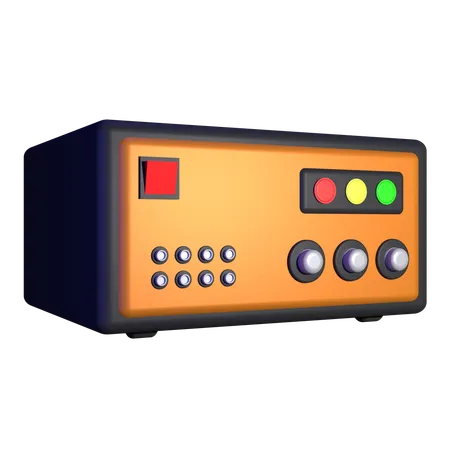 Audio Box  3D Icon