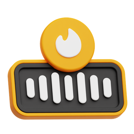 Audio Burn  3D Icon