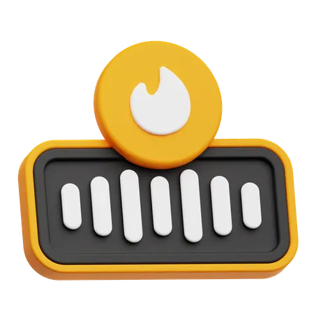 Audio Burn  3D Icon