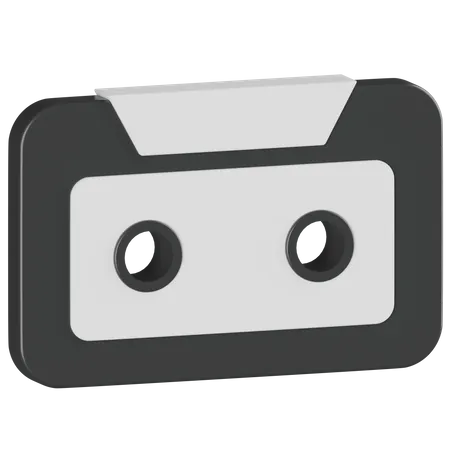 Audio Cassette  3D Icon