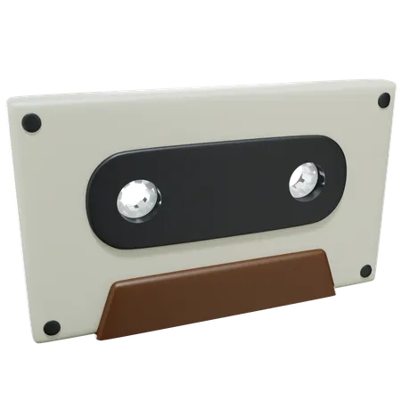 Audio Cassette  3D Icon