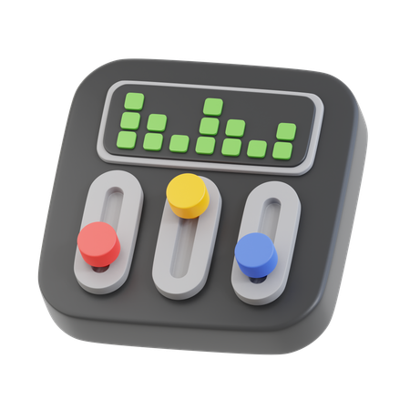 Audio Channel  3D Icon
