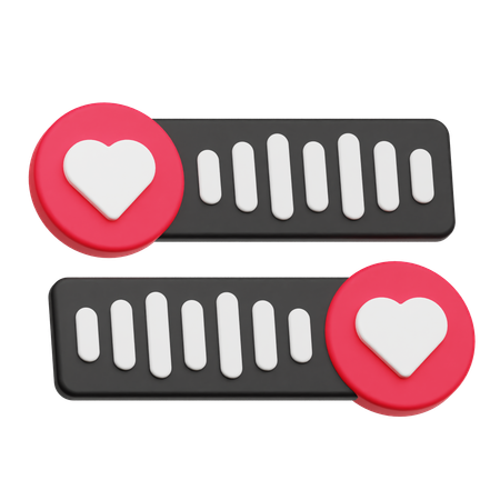 Audio de san valentin  3D Icon