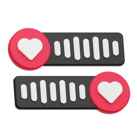 Audio de san valentin  3D Icon