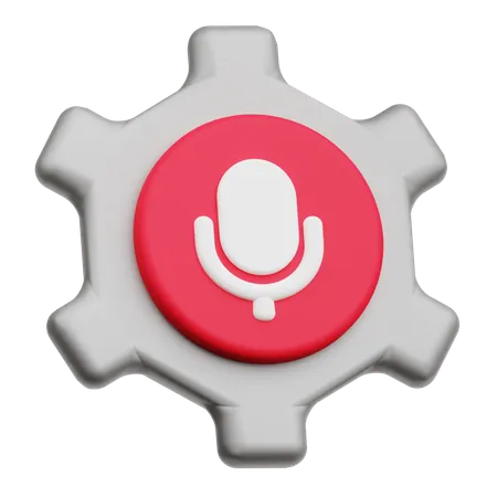 Audioeinstellungen  3D Icon