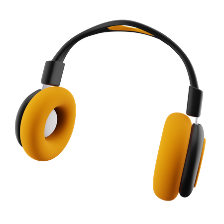 Audio Headphone  3D Icon