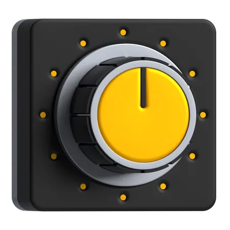 Audio Knob  3D Icon