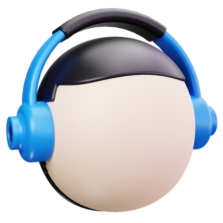 Audio Learning  3D Icon