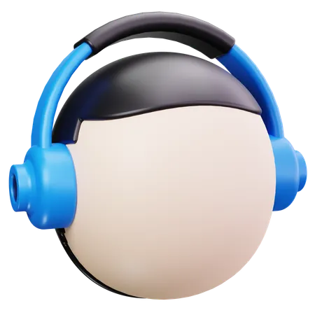 Audio Learning  3D Icon
