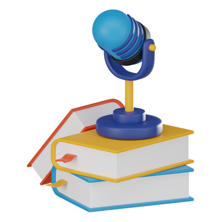 Audio Learning  3D Icon