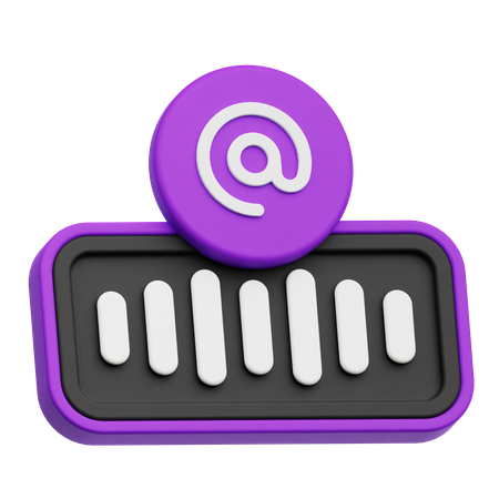 Audio Mail  3D Icon