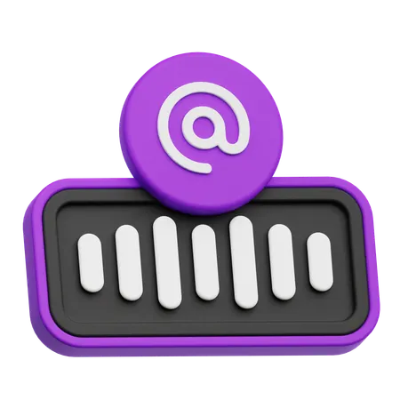Audio Mail  3D Icon