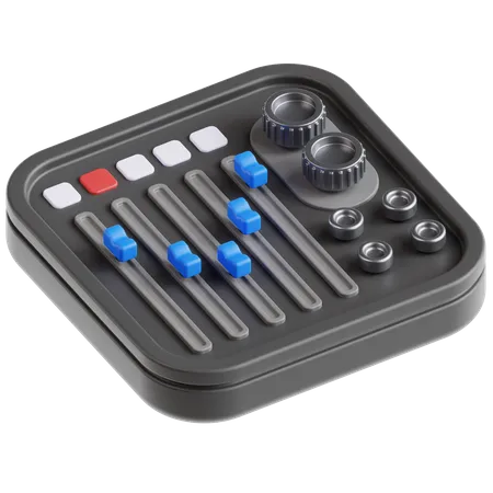 Audio Mixer  3D Icon