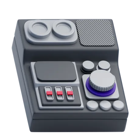 Audio Mixer  3D Icon