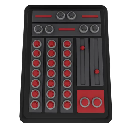 Audio Mixer  3D Icon